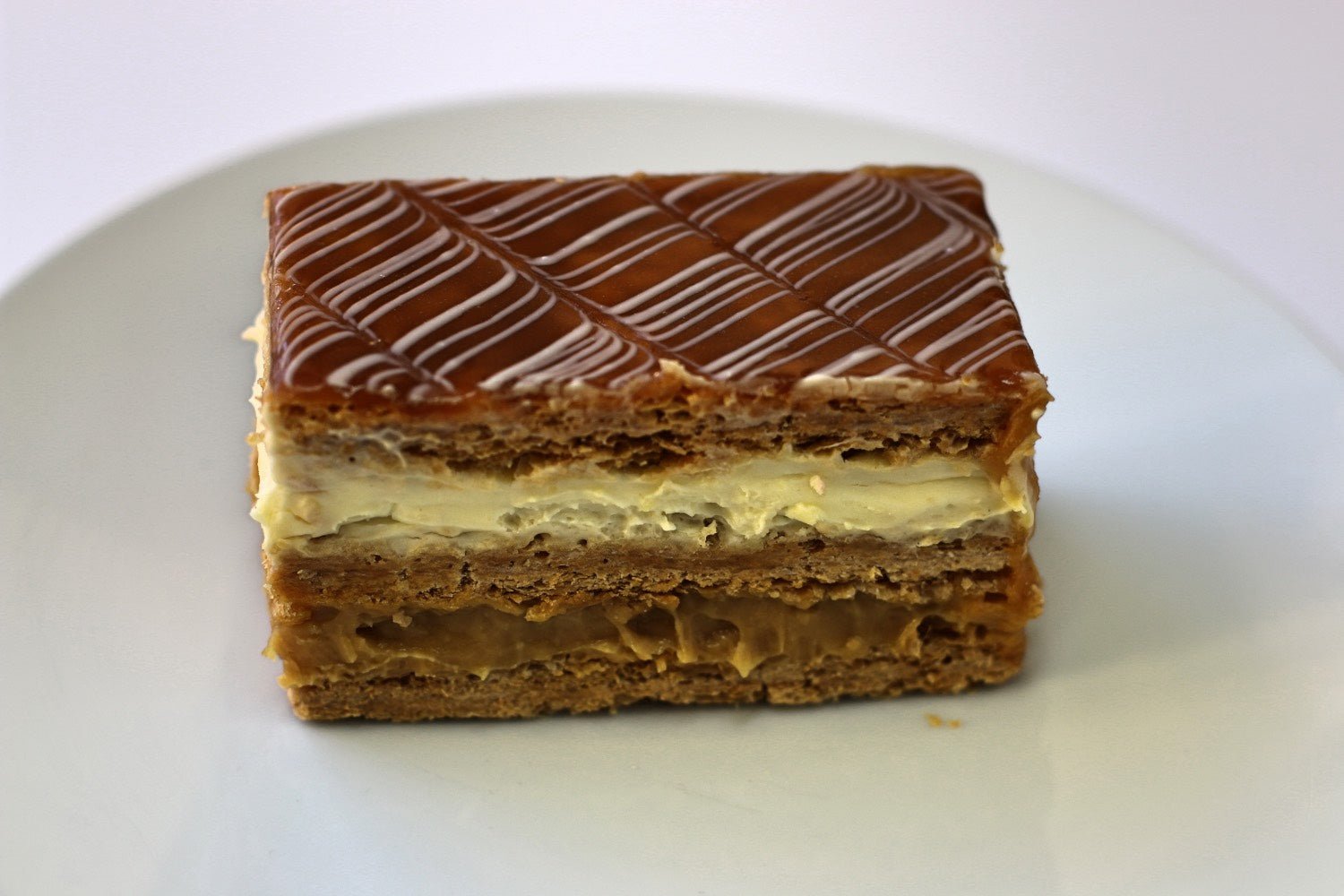 Millefeuille au Caramel Individual from Pâtisserie Poupon